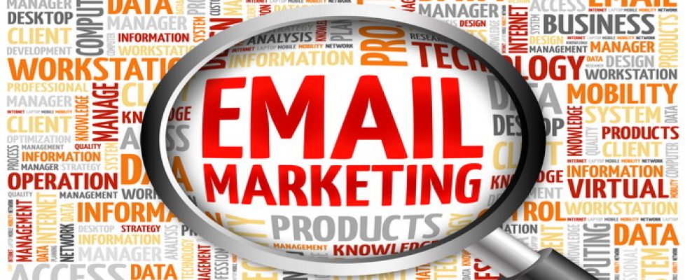 Email Marketing word cloud